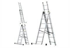 Σκάλα Αλουμινίου Pro 3x7 150kg