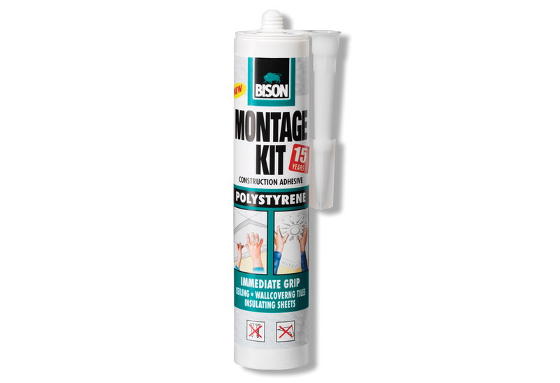 Κόλλα Bison Montage Kit Polystyrene 470Gr