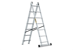 Σκάλα Αλουμινίου Pro 2x7 150kg