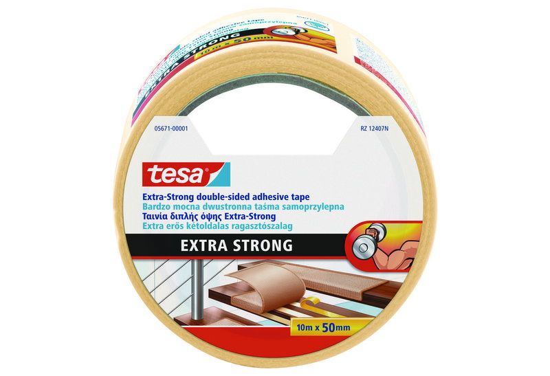 Ταινία Μοκέτας Tesa Extra Strong Διπλής Όψης 10Mx50mm