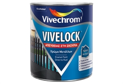 Αντισκωριακό Βερνικόχρωμα Vivechrom Vivelock Λευκό 750ml