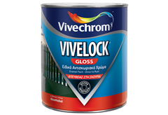 Αντισκωριακό Βερνίκι Vivechrom Vivelock Gloss 0,75L, Μαύρο
