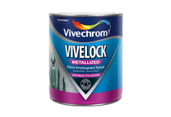 Αντισκωριακό Βερνίκι Vivechrom Vivelock Metallized 0,75L Χρυσό