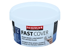 Ακρυλικός Στόκος Ελαφρύς Isomat Fast-Cover 0.5l Λευκός