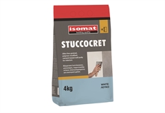 Ρητινούχος Στόκος Σπατουλαρίσματος Isomat Stuccocret 4 Kg Λευκό