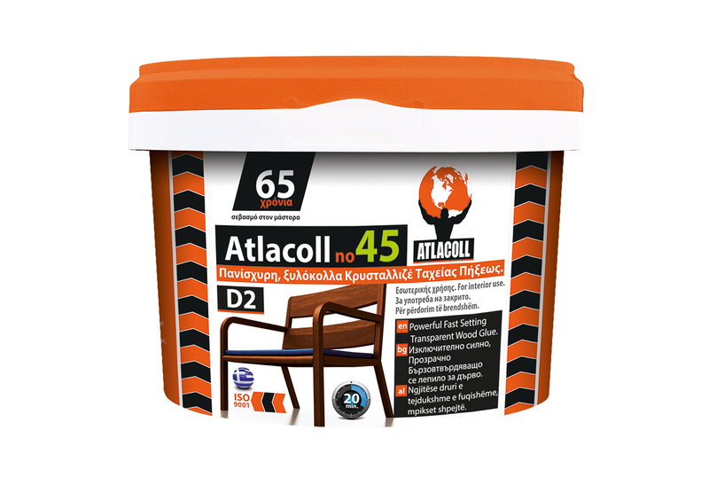 Ξυλόκολλα Atlacoll No45 0.5Kg
