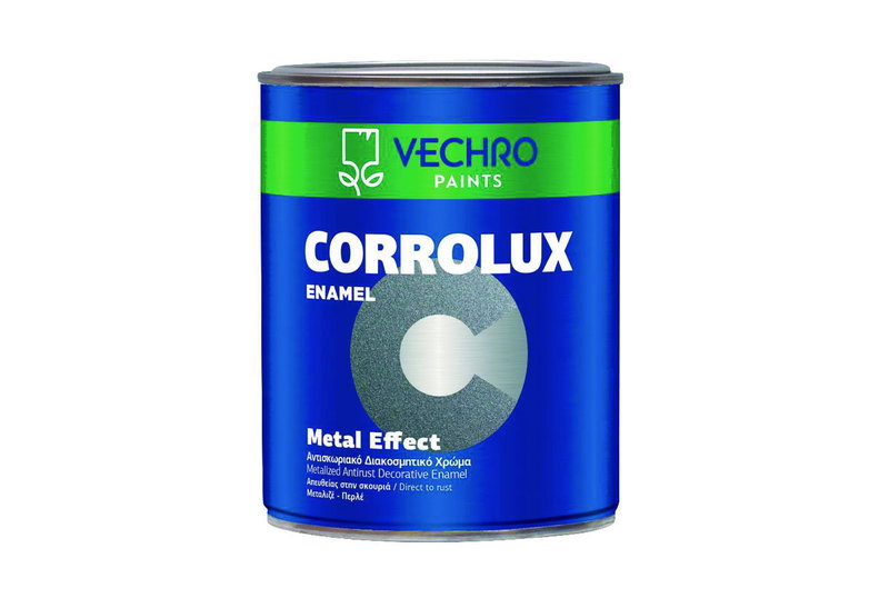 Αντισκωριακό Βερνικόχρωμα Vechro Corrolux Metal Effect Αλουμίνιο 750ml