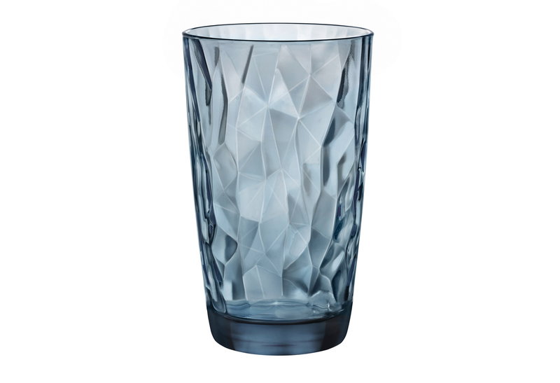 Ποτήρι Νερού Bormioli Rocco Diamond 470ml Μπλε