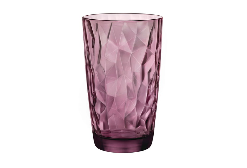 Ποτήρι Νερού Bormioli Rocco Diamond 470ml Μωβ