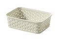 Καλάθι Αποθήκευσης Πλαστικό Curver Mystyle Μ20xΠ14xΥ6cm Λευκό