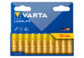 Μπαταρία Varta Longlife AA, 10 Τεμαχίων