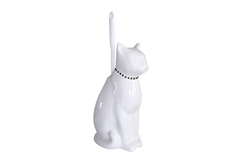 Πιγκάλ Gelco Design Animaux Λευκή Γάτα με Μαύρα Strass