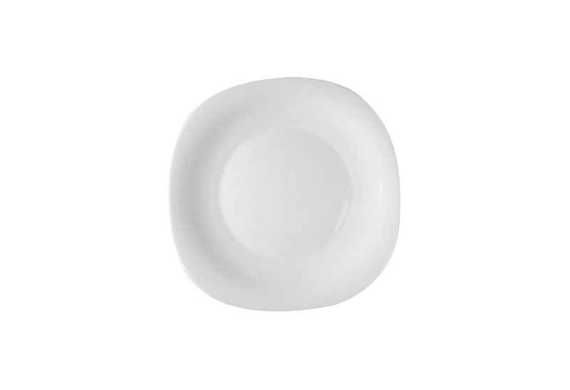 Πιάτο Φρούτου Parma Τετράγωνο Λευκό Μ20xΠ20xY1.9cm