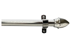Κουρτινόβεργα Central Home Florida Επεκτεινόμενη Φ12mm 55/85cm Χρωμέ