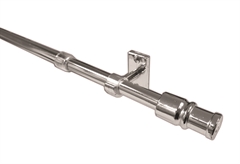 Κουρτινόβεργα Central Home Florida Επεκτεινόμενη Φ12mm 55/135cm Χρωμέ