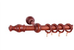 Κουρτινόξυλο Central Home Milano Φ28mm 120cm Κερασιά