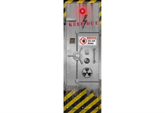 Αφίσα Jumbo Danger Keep Out 158X53cm