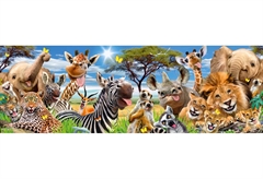 Αφίσα Jumbo Smiley Animals 158X53cm
