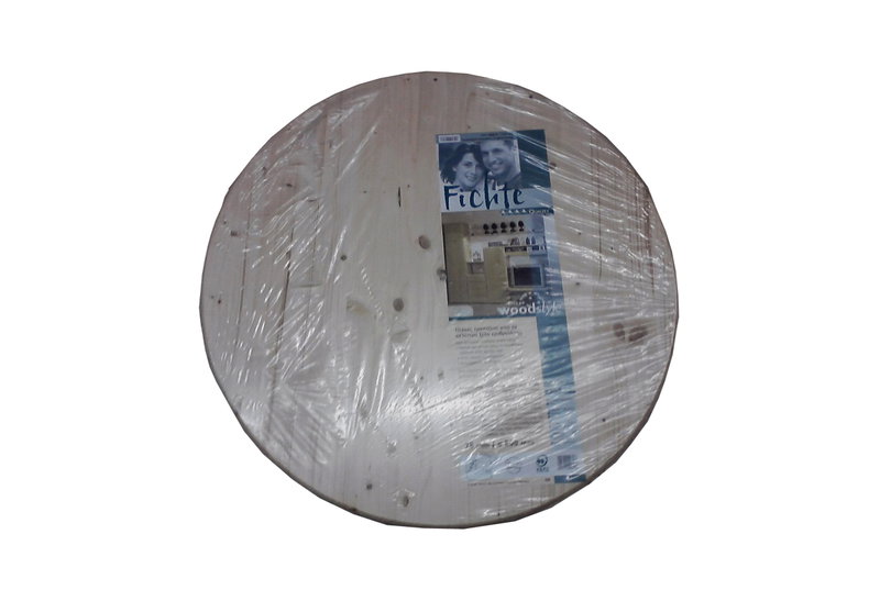 Μασίφ Επιφάνεια Ελάτης Φ60cm 28mm