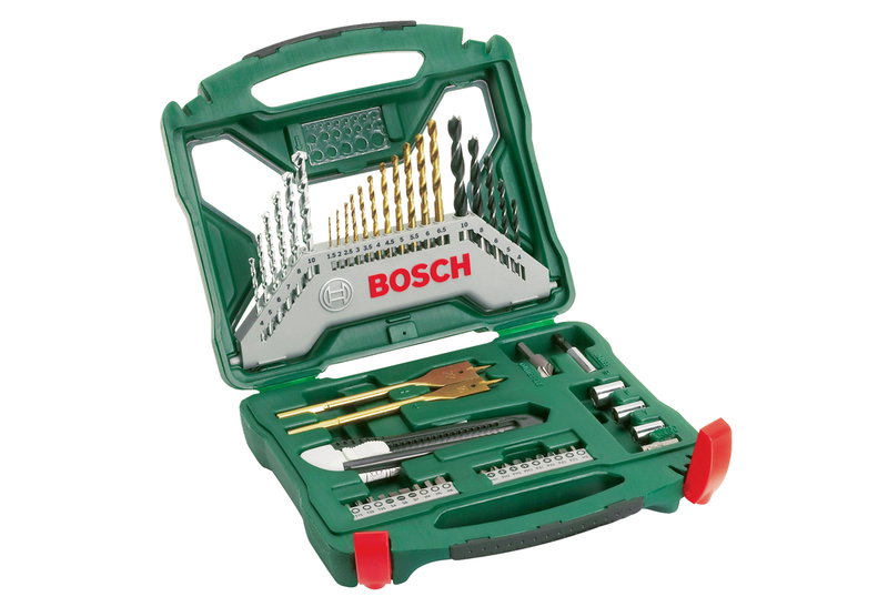 Τρυπάνια Τιτανίου Bosch σε Κασετίνα