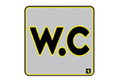 Πινακίδα Wc Π10XΥ10cm