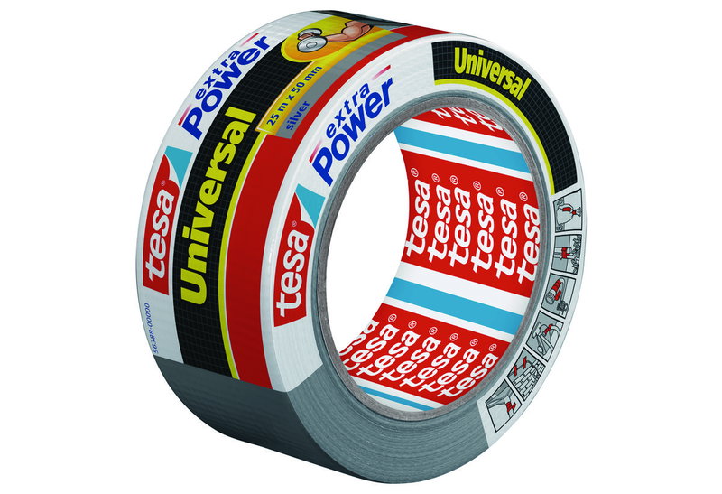 Ταινία Υφασμάτινη Tesa Extra Power Universal 25Mx50mm Γκρι