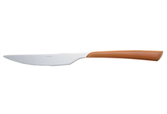 Μαχαίρι Φαγητού Inox με Πορτοκαλί Λαβή και Μήκος Λάμας 12.5cm