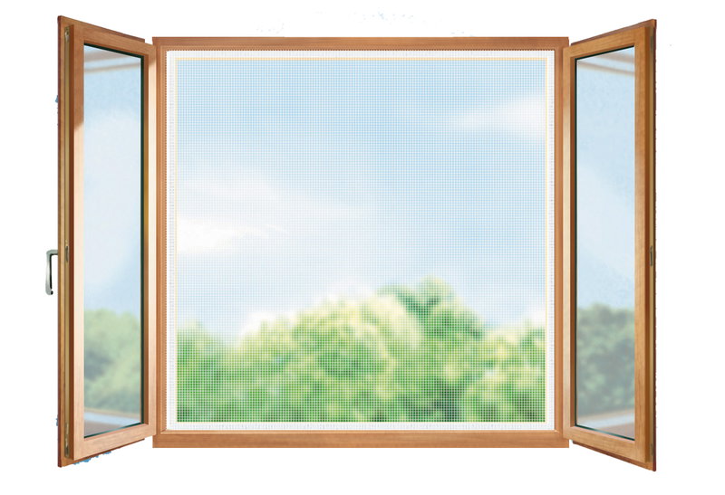 Σήτα Παραθύρου Σταθερή Tesa Standard 130x150cm Λευκή