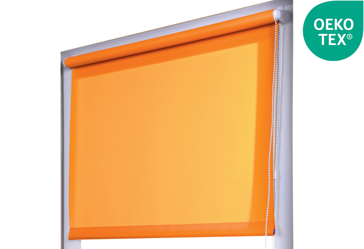 Ρολό Σκίασης Υφασμάτινο Central Home Mini 150x72.5cm Πορτοκαλί