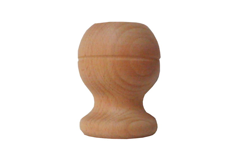 Πόδι Επίπλου Φ6x8cm Natural