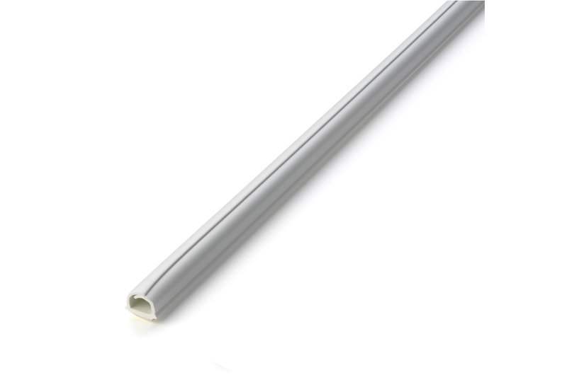 Inofix Κανάλι Εύκαμπτο με Αυτοκόλλητο 10,5x10mm μήκους 1m Λευκό Σετ 3 Τεμαχίων