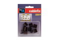 Ενώσεις Inofix Ίσιες για Κανάλι Cablefix 8X7mm Καφέ