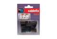 Ενώσεις Inofix Ίσιες για Κανάλι Cablefix 10,5X10mm Καφέ