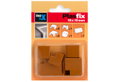 Ενώσεις Inofix Ανάμεικτες για Κανάλι Plasfix 16X10mm Καφέ Σκούρο Ξύλο