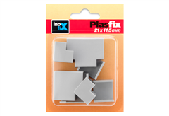 Ενώσεις Inofix Ανάμεικτες για Κανάλι Plasfix 21X11,5mm Γκρι