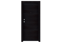 Πόρτα Ασφαλείας Standard 90X210cm Δεξιά Wenge με Κάσωμα