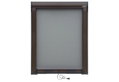Σήτα Πόρτας Κάθετης Κίνησης GS Kit 111 100x240cm Καφέ