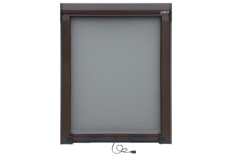 Σήτα Πόρτας Κάθετης Κίνησης GS Kit 111 100x240cm Καφέ