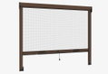 Σήτα Παραθύρου Κάθετης Κίνησης GS Kit 104 120x160cm Καφέ