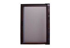 Σήτα Πόρτας GS Kit 125 Οριζόντιας Κίνησης 150X240cm Καφέ