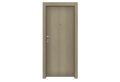 Πόρτα Ασφαλείας Master 100X210cm Αριστερή Cappuccino με Κάσωμα