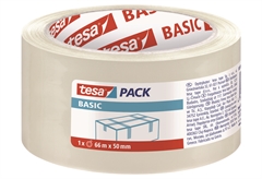 Ταινία Συσκευασίας Tesa Pack Basic 66Mx50mm Διάφανη