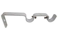 Βάση Διπλή Central Home για Φ19/19mm Λευκή/Χρυσή 2τμχ