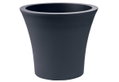 Γλάστρα Plastona City Φ25x22cm Ανθρακί