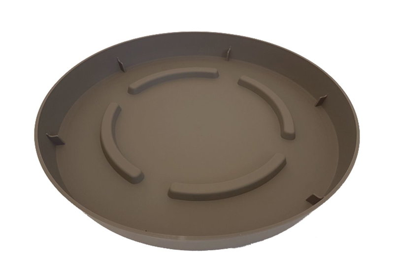 Πιάτο Γλάστρας Plastona Φ.23cm Καφέ