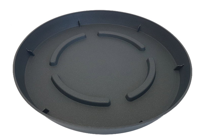 Πιάτο Γλάστρας Plastona Φ.26cm Ανθρακί