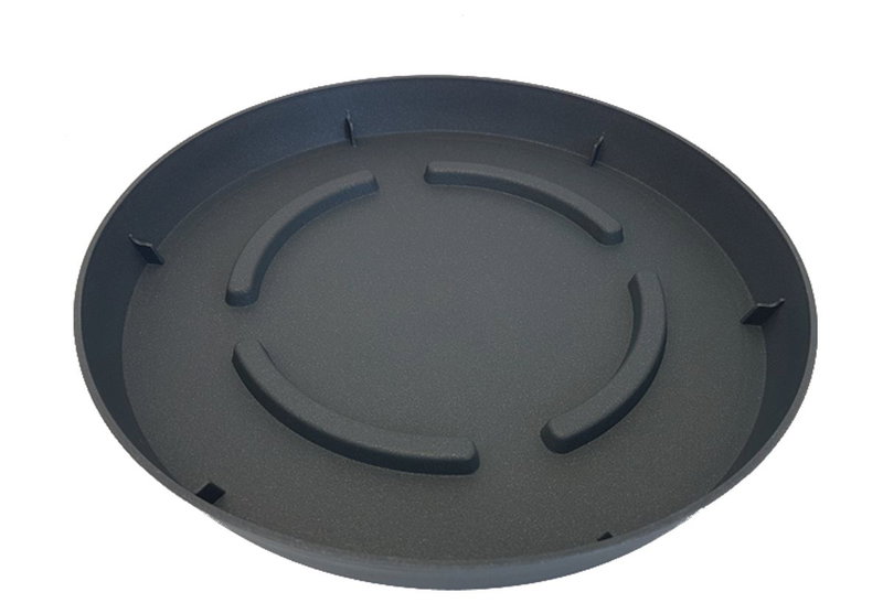 Πιάτο Γλάστρας Plastona Φ.30cm Ανθρακί
