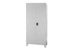 Ντουλάπα Μεταλλική Δίφυλλη Apricot Atlas 90x45x180cm με Χώρισμα