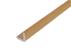 Πηχάκι Pitch Pine Εξωτερική Γωνία 28X28mm