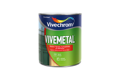 Ντουκόχρωμα Vivechrom Vivemetal Satin Μαύρο 0,75L